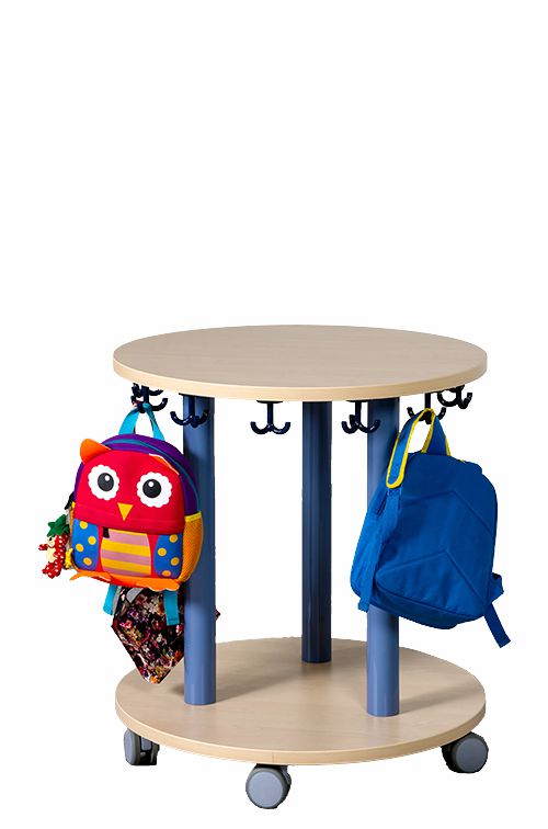 Taschenwagen rund mit 12 Haken